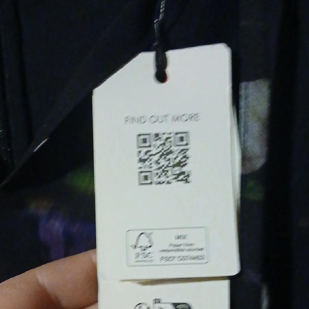 Ted Baker London Black Floral Long Sleeve Dress - Picture 3 of 4